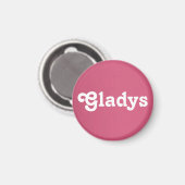 Magnet Gladys Magneet (Voorkant / Achterkant)