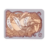 Magnet glorieux à Lilac (Horizontal)