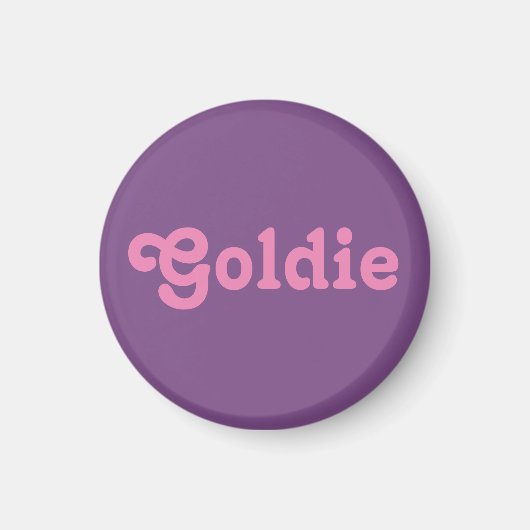Magnet Goldie (Devant)
