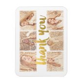 MAGNET Graduation Gold Merci cadre photo (Vertical)