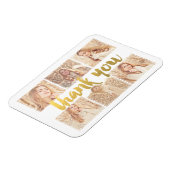 MAGNET Graduation Gold Merci cadre photo (Côté Gauche)