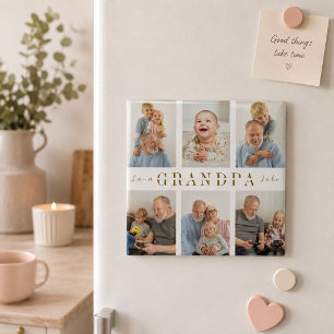 Magnet grand-père personnalisé Fête des grands-p