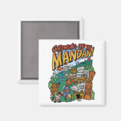 Magnet "Gros dans le Mandan" (Recto/Verso)