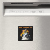 Magnet Guitar Dog Magneet (Insitu (Vaatwasser))