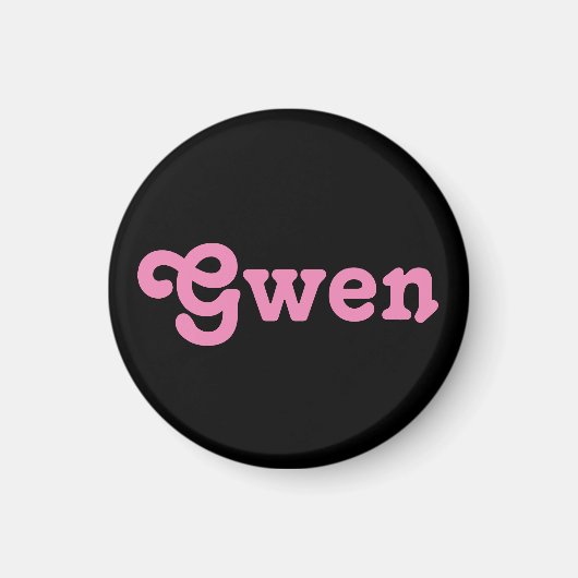 Magnet Gwen Magneet (Voorkant)