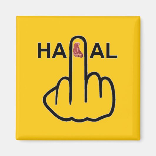 Magnet Halal Flip Magneet (Voorkant)