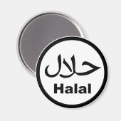 Magnet Halal Noir Magneet (Voorkant / Achterkant)