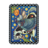 MAGNET HALLOWEEN HORSEWOMAN HALLOWEEN SOMMEIL (Vertical)