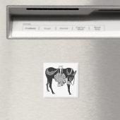 Magnet "Hang In There" (pas de texte) (In Situ (Lave-vaisselle))
