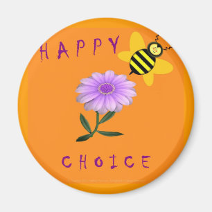 Magnet - Happy Be Choice Magneet
