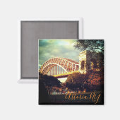Magnet "Hell Gate Bridge in Automne" (Recto/Verso)