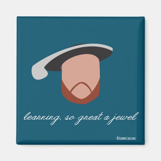 Magnet Henri VIII "So Great a Jewel" (Devant)