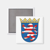 magnet - Hesse , Duitsland Magneet (Voorkant / Achterkant)