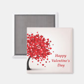 Magnet Heureuse Sainte-Valentin (Recto/Verso)