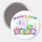 Magnet - HEUREUX NOUVEL AN (Recto/Verso)