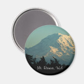 Magnet : Hiver Mt. Rainier (Recto/Verso)