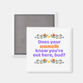 Magnet hockey gift does coach know magneet (Voorkant / Achterkant)