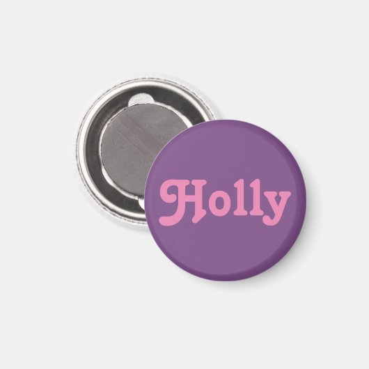 Magnet Holly (Recto/Verso)