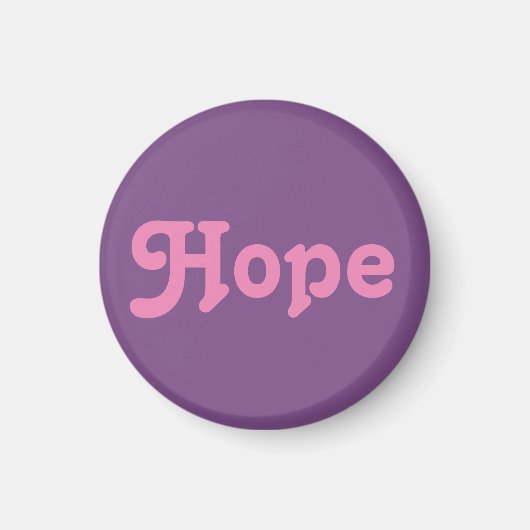Magnet Hope (Devant)