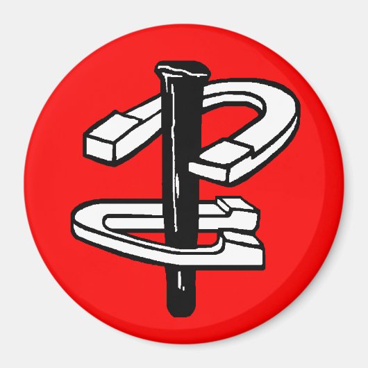 Magnet HorseShoes 3 pouces (Devant)