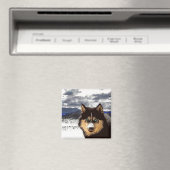 Magnet Husky Sibérien (In Situ (Lave-vaisselle))