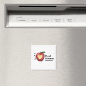 Magnet "I Heart Food Science" (In Situ (Lave-vaisselle))