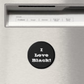 Magnet I Love Black (In Situ (Lave-vaisselle))