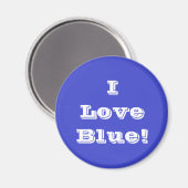 Magnet I Love Blue (Recto/Verso)
