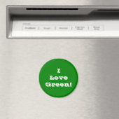 Magnet I Love Green (In Situ (Lave-vaisselle))