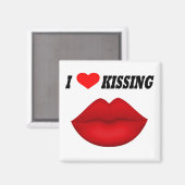 Magnet I Love Kissans Magneet (Voorkant / Achterkant)