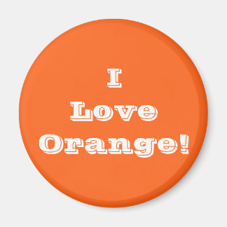 Magnet I Love Oranje Magneet