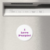 Magnet I Love Purple (In Situ (Lave-vaisselle))