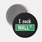 Magnet "I rock Wall Street" (Recto/Verso)