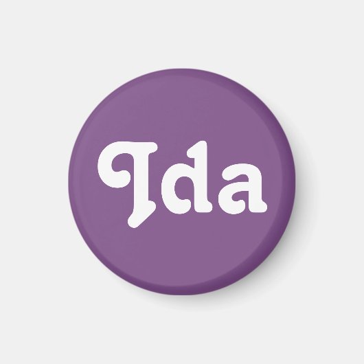 Magnet Ida Magneet (Voorkant)
