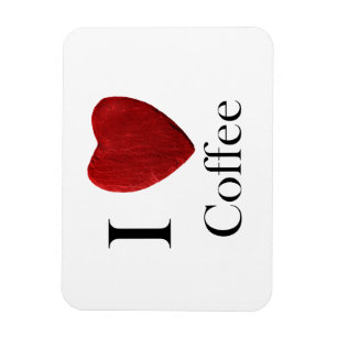Magnet ik hou van koffie magneet