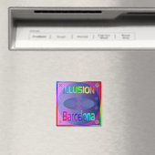 Magnet "ILLUSION Barcelona" ! (In Situ (Lave-vaisselle))