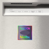 Magnet "ILLUSION Malibu" ! (In Situ (Lave-vaisselle))