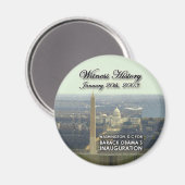 Magnet inaugural (Recto/Verso)