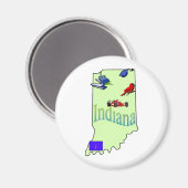 Magnet Indiana (Recto/Verso)