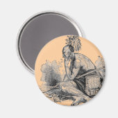 Magnet indien (Recto/Verso)