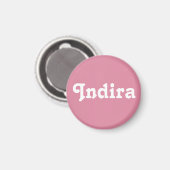 Magnet Indira (Recto/Verso)