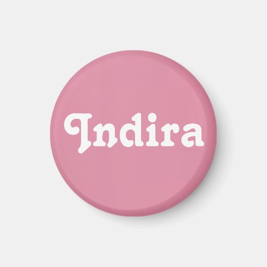 Magnet Indira Magneet (Voorkant)