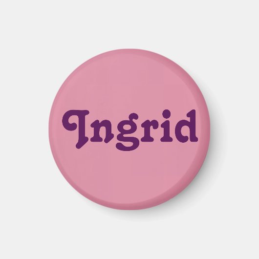 Magnet Ingrid Magneet (Voorkant)