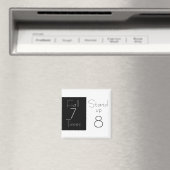 Magnet Inspirationnel "Automne Sept Fois, Levez-Vo (In Situ (Lave-vaisselle))