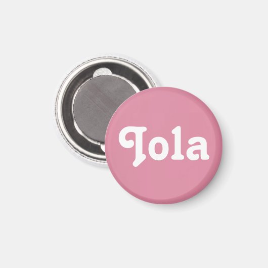 Magnet Iola Magneet (Voorkant / Achterkant)