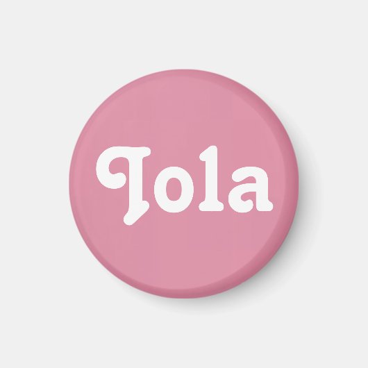 Magnet Iola Magneet (Voorkant)
