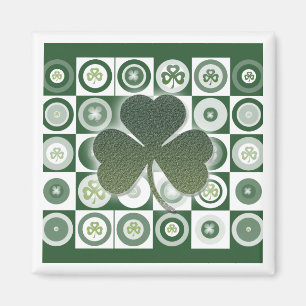 Magnet irlandais de shamrocks
