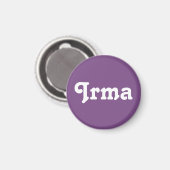 Magnet Irma (Recto/Verso)