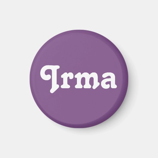 Magnet Irma Magneet (Voorkant)