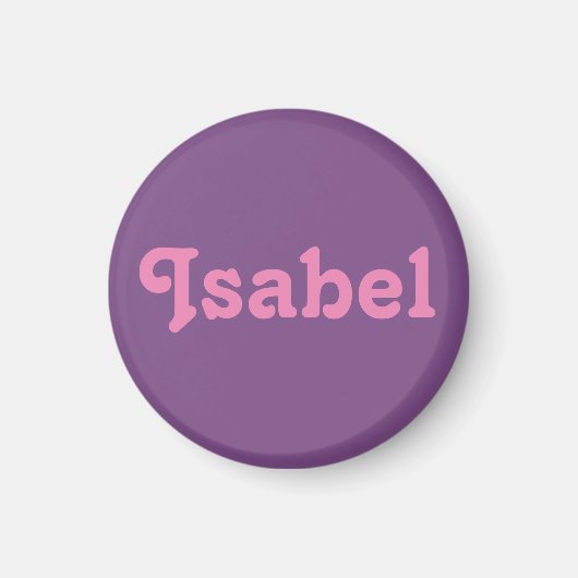 Magnet Isabel Magneet (Voorkant)